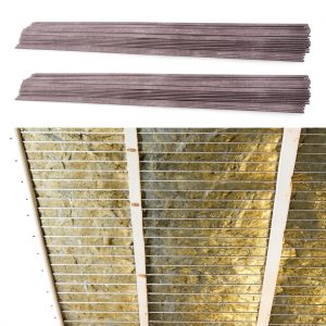 200 Pcs 16 Inch Insulation Support - 16" Carbon Steel Metal Insulated Wire for Attic & Ceiling Insulation, DGG005-0